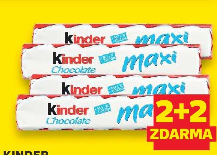 Kinder Chocolate Maxi