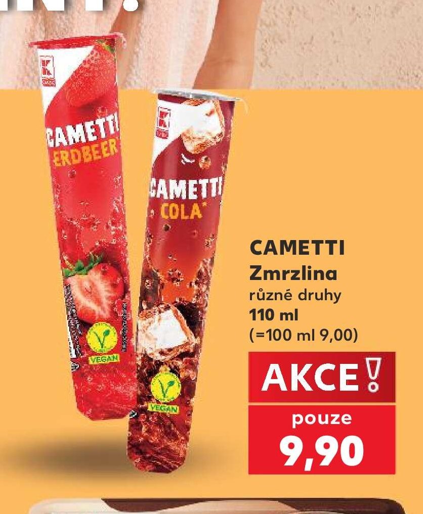 Cametti zmrzlina
