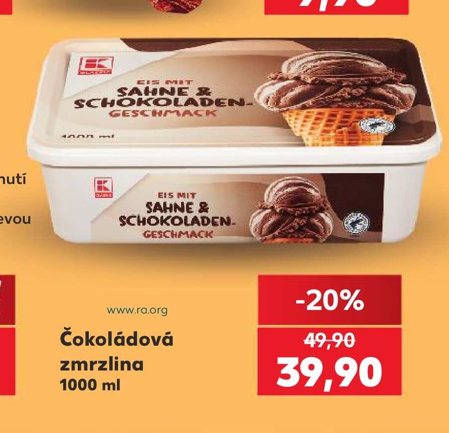 Čokoládová zmrzlina