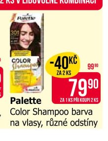Palette Color Shampoo barva na vlasy