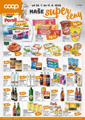 aktuální leták COOP 29.7.2026-11.8.2026