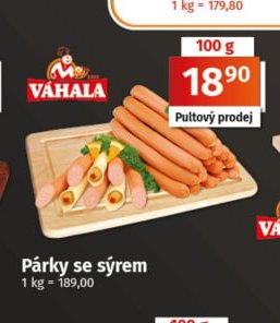 Párky se sýrem