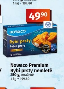 Nowaco Premium Rybí prsty nemleté