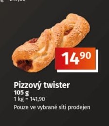 Pizzový twister