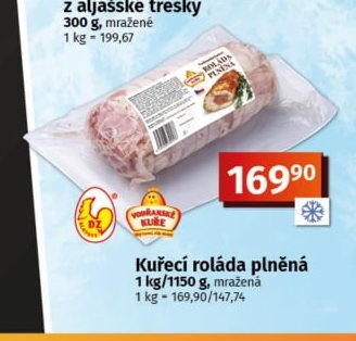 Kuřecí roláda plněná