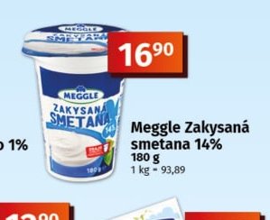 Meggle Zakysaná smetana 14%