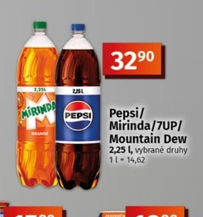 Pepsi/Mirinda/7UP/Mountain Dew