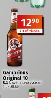 Gambrinus Originál 10
