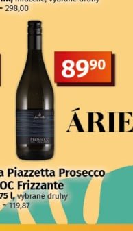 La Piazzetta Prosecco DOC Frizzante