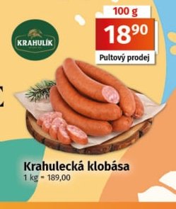 Krahulecká klobása