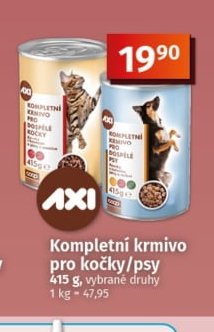 Kompletní krmivo pro kočky/psy
