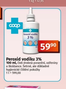 Peroxid vodíku 3%