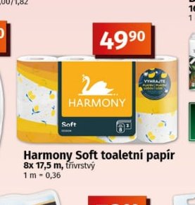 Harmony Soft toaletní papír