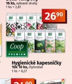 Hygienické kapesníčky