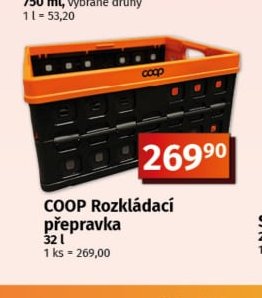 COOP Rozkládací přepravka