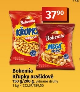 Bohemia Křupky arašídové