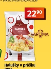 Halušky v prášku