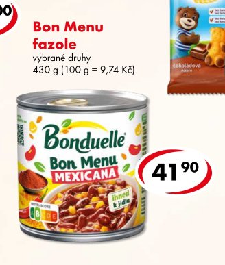 Bon Menu fazole