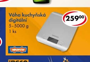 Váha kuchyňská digitální