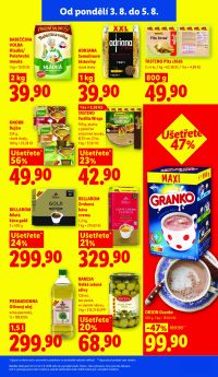 aktuální leták Lidl 3.8.2026-5.8.2026