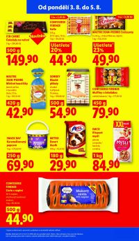 aktuální leták Lidl 3.8.2026-5.8.2026