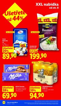 aktuální leták Lidl 3.8.2026-5.8.2026