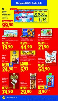 aktuální leták Lidl 3.8.2026-5.8.2026