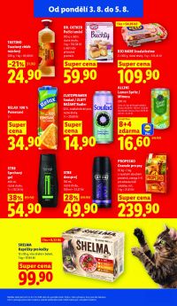 aktuální leták Lidl 3.8.2026-5.8.2026