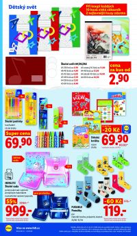 aktuální leták Lidl 3.8.2026-5.8.2026