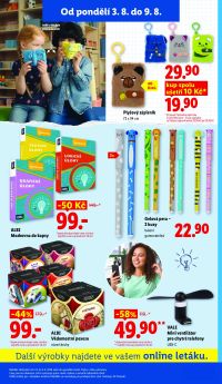 aktuální leták Lidl 3.8.2026-5.8.2026