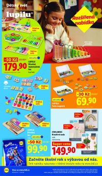 aktuální leták Lidl 3.8.2026-5.8.2026