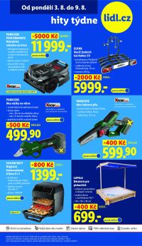 aktuální leták Lidl 3.8.2026-5.8.2026