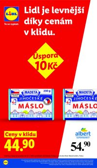 aktuální leták Lidl 3.8.2026-5.8.2026