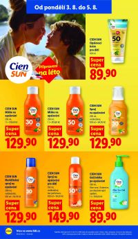 aktuální leták Lidl 3.8.2026-5.8.2026