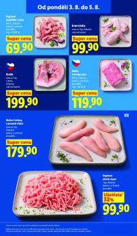 aktuální leták Lidl 3.8.2026-5.8.2026
