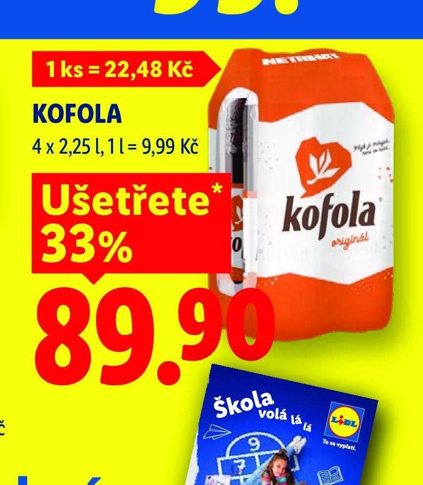 KOFOLA 4 x 2,25 l