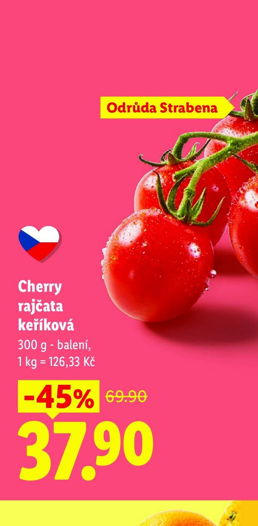 Cherry rajčata keříková