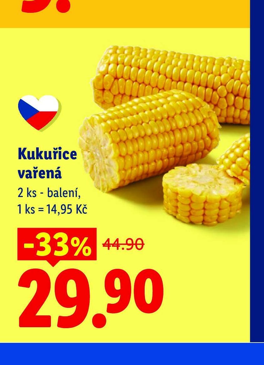 Kukuřice vařená