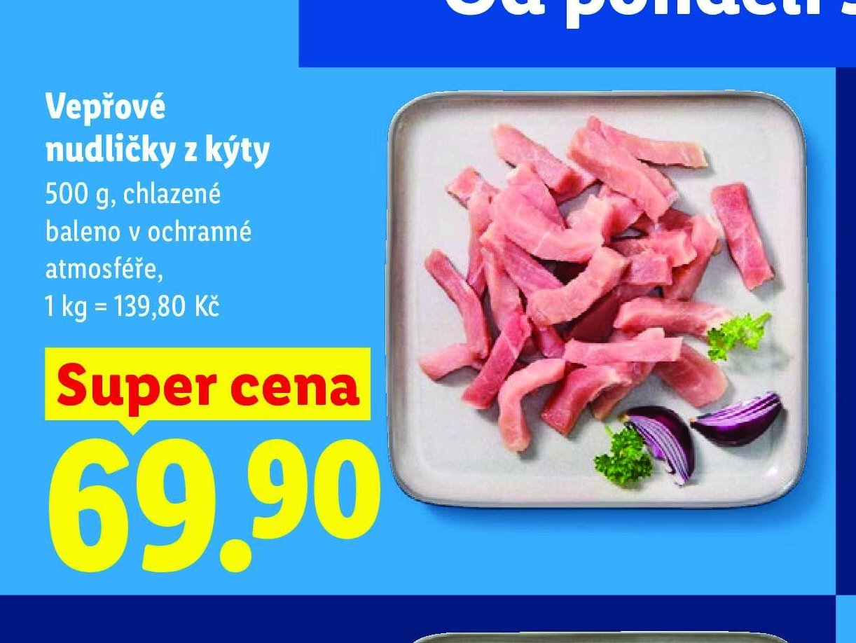 Vepřové nudličky z kýty