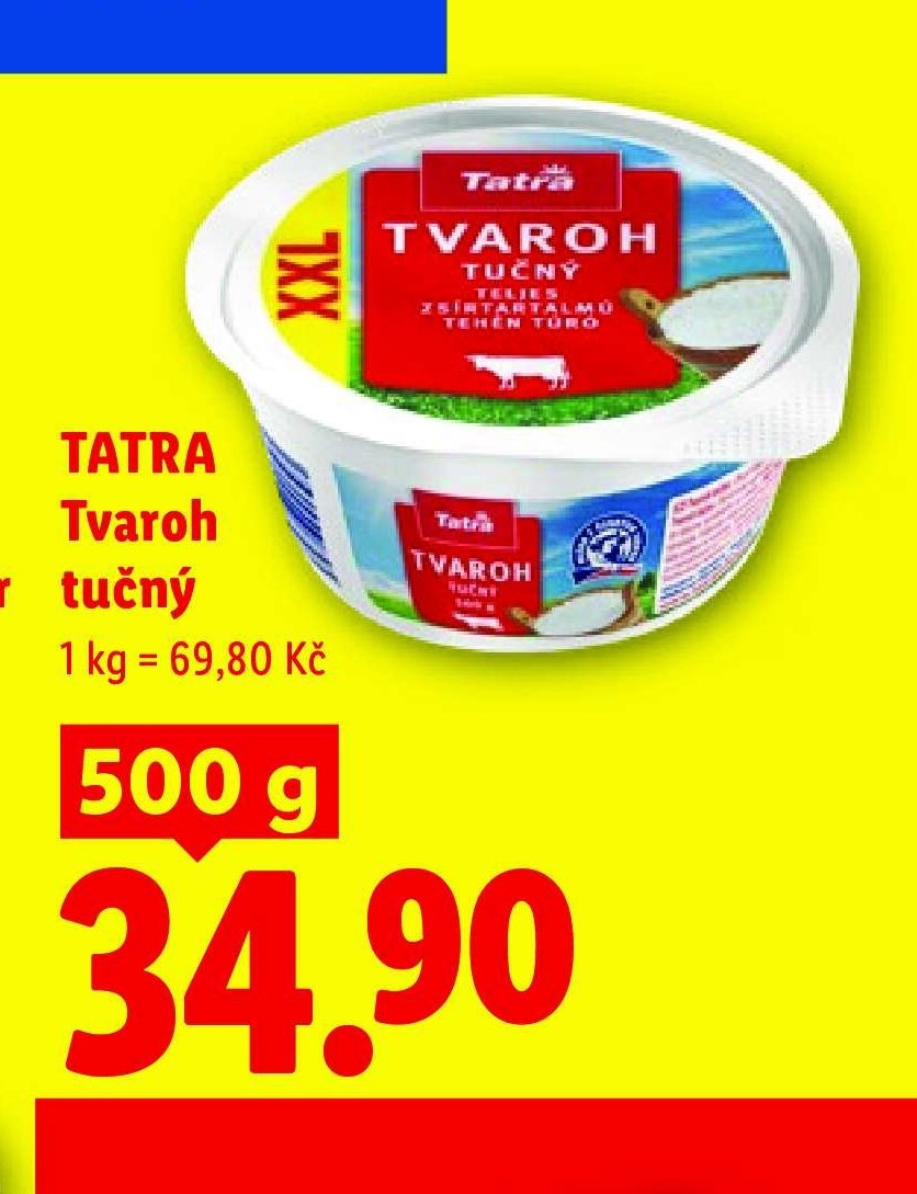 TATRA Tvaroh tučný