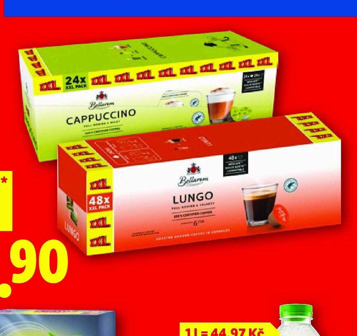 BELLAROM Kávové kapsle Lungo/Cappuccino