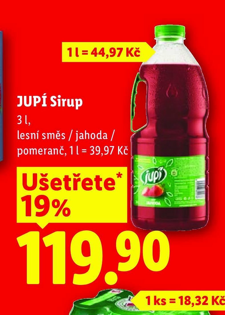 JUPÍ Sirup
