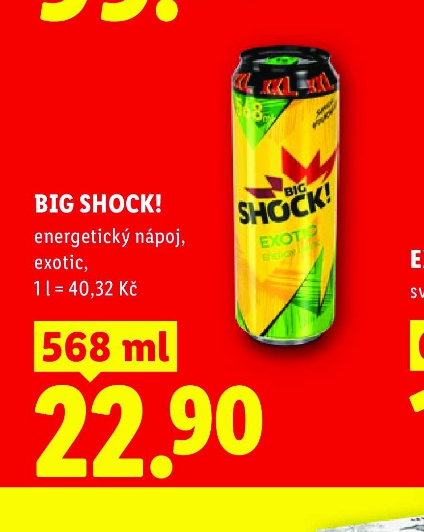 BIG SHOCK! energetický nápoj