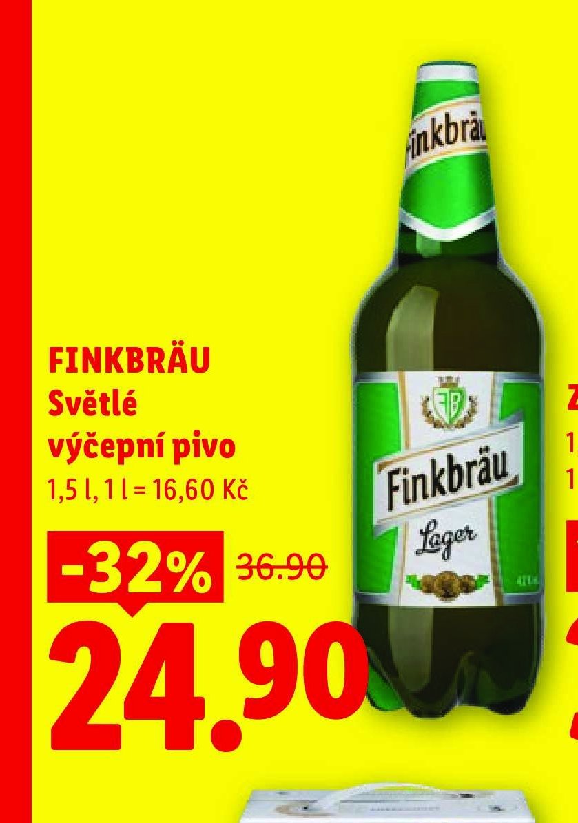 FINKBRÄU Světlé výčepní pivo