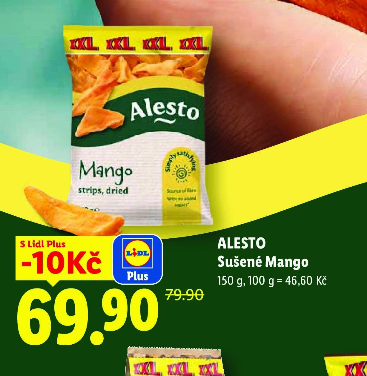 ALESTO Sušené Mango