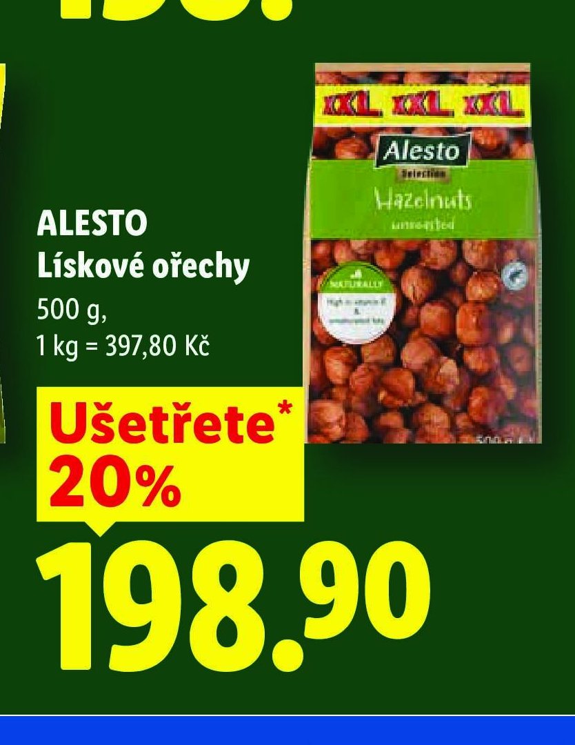 ALESTO Lískové ořechy