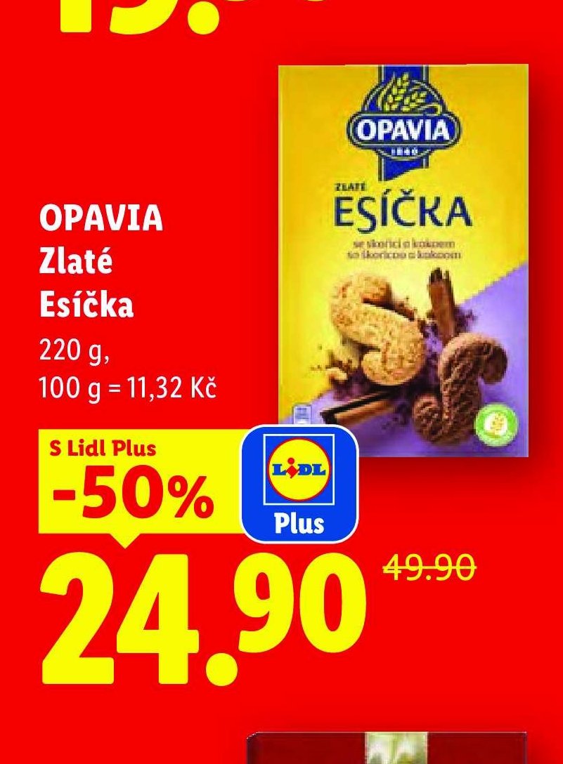 OPAVIA Zlaté Esíčka