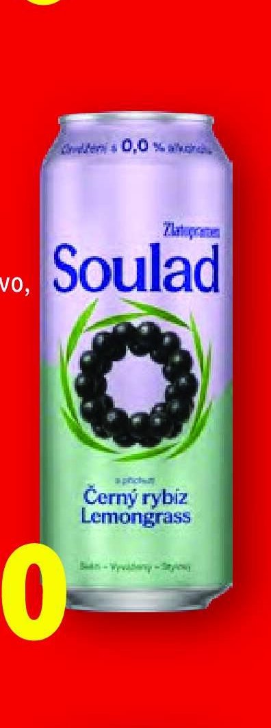 ZLATOPRAMEN Soulad / ZLATÝ BAŽANT Radler