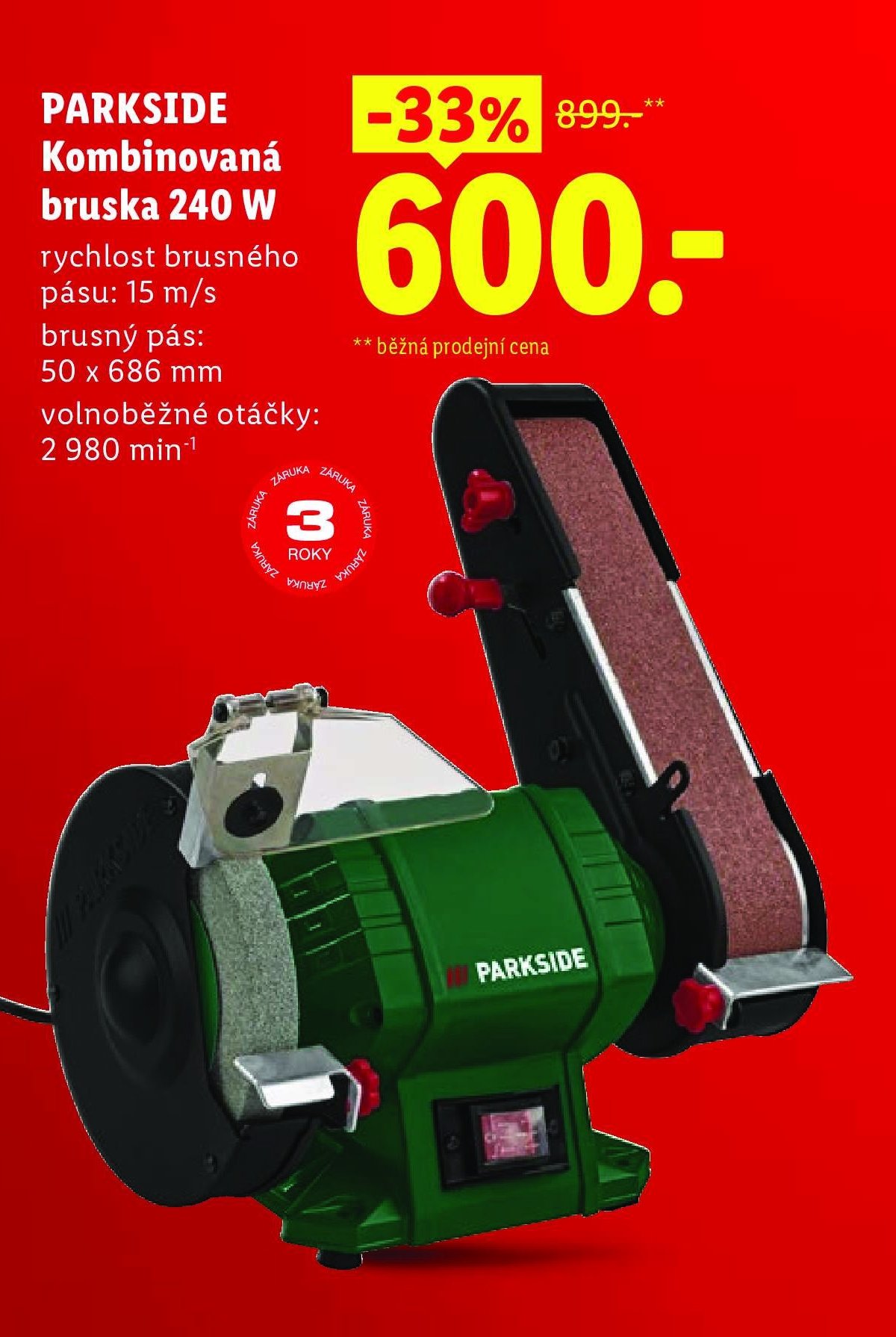 PARKSIDE Kombinovaná bruska 240 W