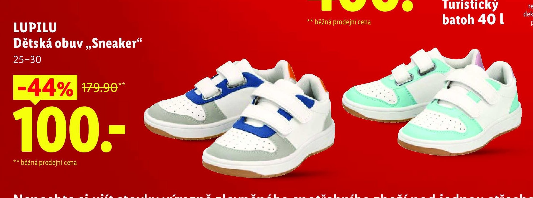 LUPILU Dětská obuv „Sneaker“